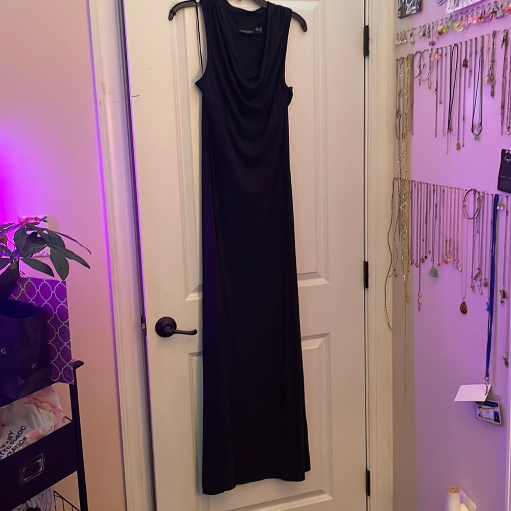 Navy blue dress